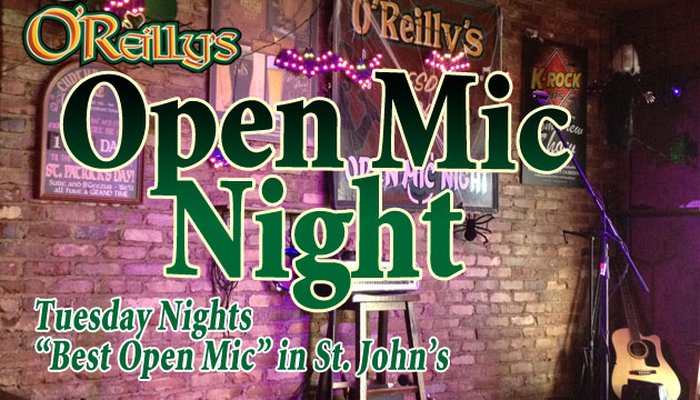 Open Mic Night at O'Reilly's Pub